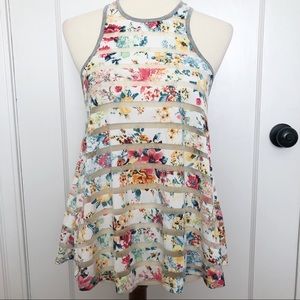 Floral tank top